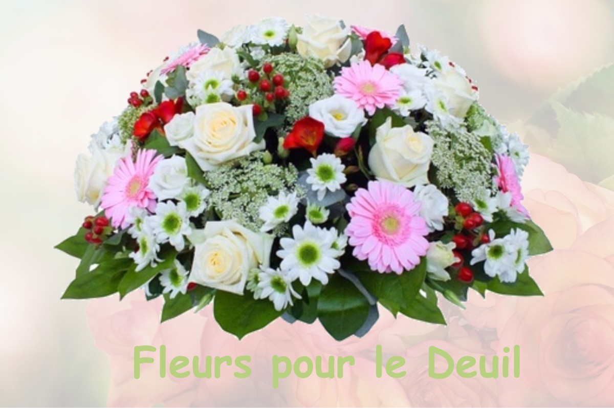 fleurs deuil PEYROUZET